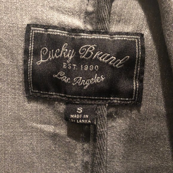 Lucky Brand Utility Style Jacket Size Small - Picture 4 of 7